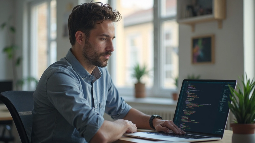 Code editor met media query voorbeelden en syntax highlighting